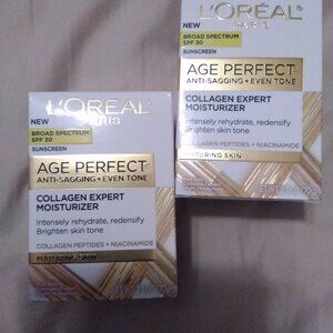 New Look spf30  L'OREAL Paris AGE PERFECT Moisturizer Bundle (2 units)